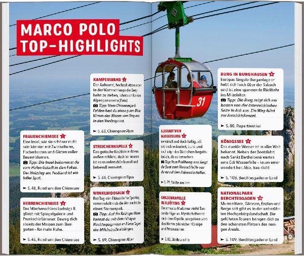 MARCO POLO Reiseführer Chiemgau, Berchtesgadener Land