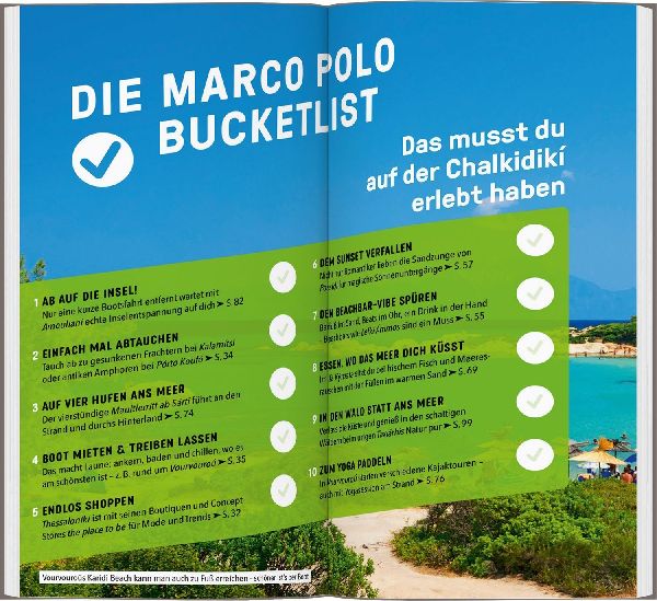 MARCO POLO Reiseführer Chalkidikí, Thessaloníki