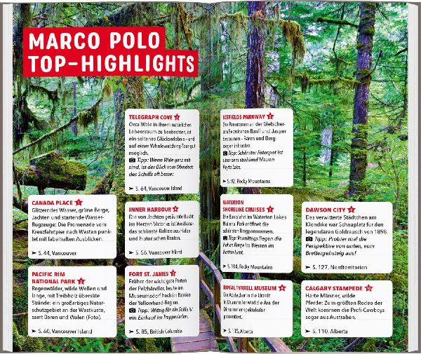 MARCO POLO Reiseführer Kanada West, Rocky Mountains, Vancouver