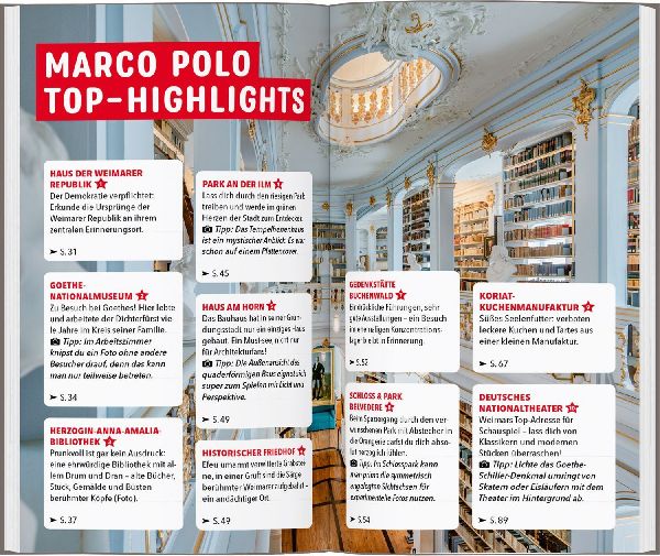 MARCO POLO Reiseführer Weimar