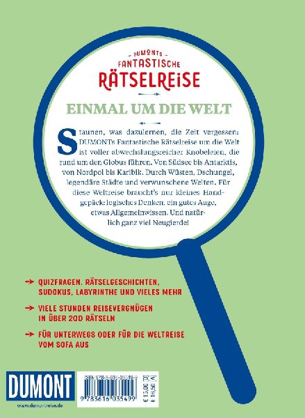 DUMONTs Fantastische Rätselreise Einmal um die Welt