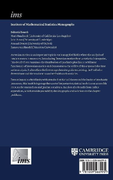 Brownian Motion, the Fredholm Determinant, and Time Series Analysis