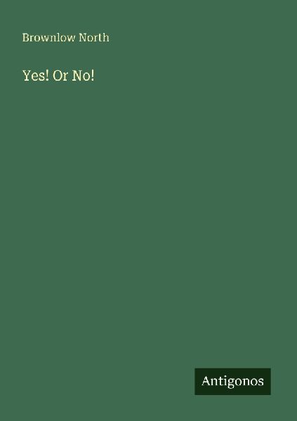 Yes! Or No!