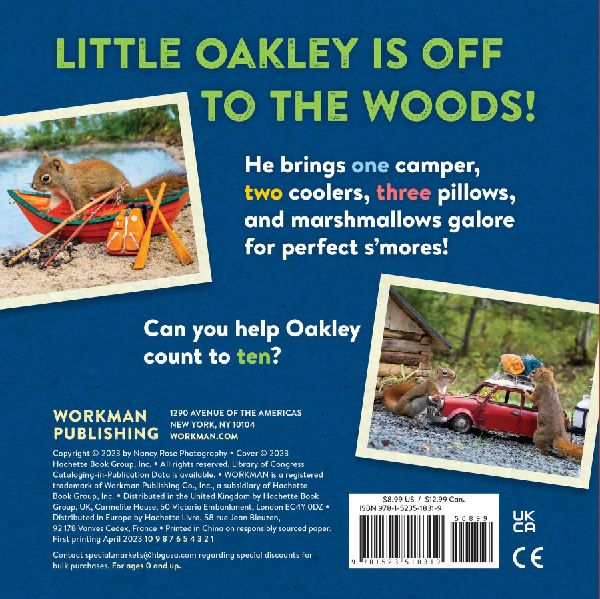 Oakley the Squirrel: Camping 1, 2, 3!