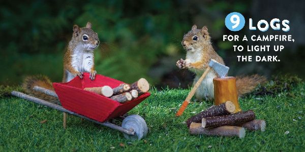 Oakley the Squirrel: Camping 1, 2, 3!