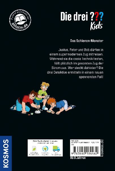 Die drei ??? Kids Das Schienen-Monster
