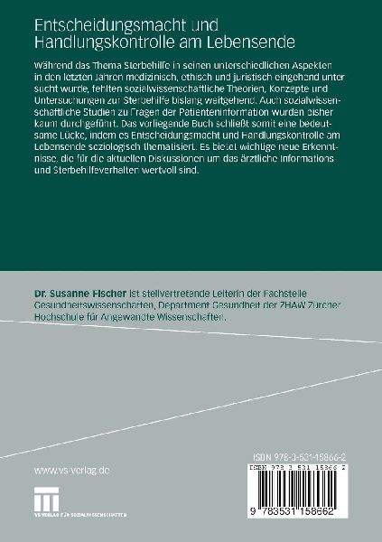 Entscheidungsmacht und Handlungskontrolle am Lebensende