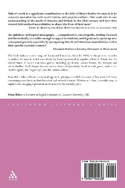 Masculinity in Fiction and Film