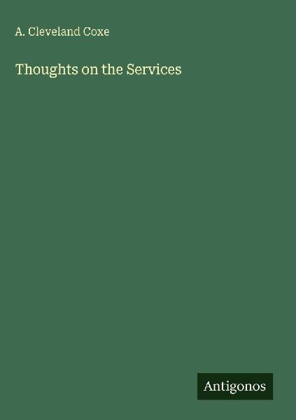Thoughts on the Services