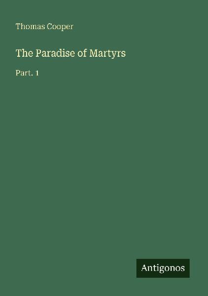 The Paradise of Martyrs