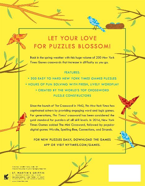 New York Times Games Hello Spring Crosswords
