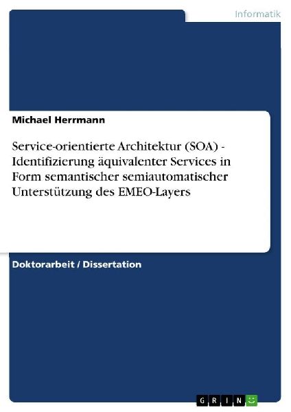 Service-orientierte Architektur (SOA) - Identifizierung äquiv...