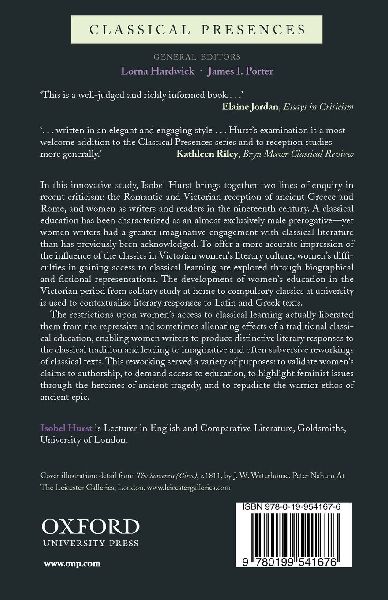 Victorian Women Writers and the Classics