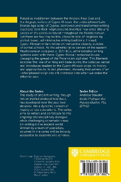 Cypro-Minoan and Its Writers