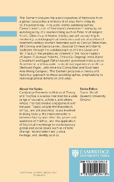 Historians' Autobiographies as Historiographical Inquiry