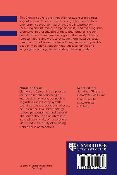 Semantics and Deep Learning