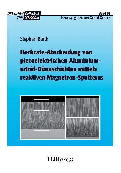 Hochrate-Abscheidung von piezoelektrischen Aluminiumnitrid-Dü...