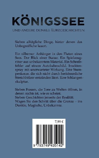 Königssee und andere dunkle Kurzgeschichten
