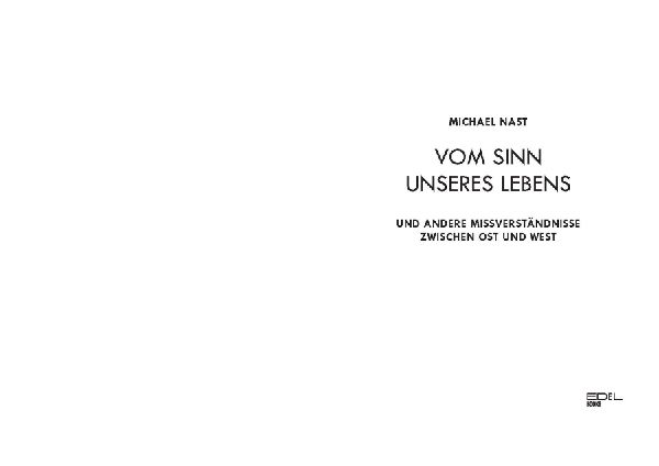 Vom Sinn unseres Lebens
