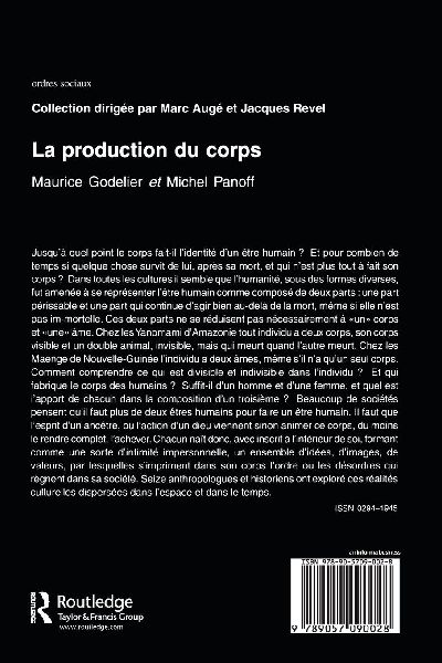 La Production Du Corps
