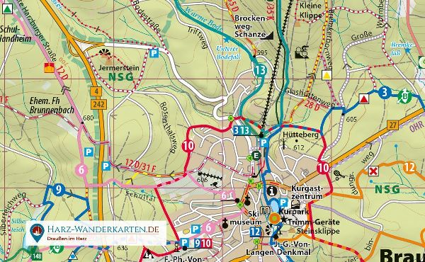 Luchskarte Braunlage