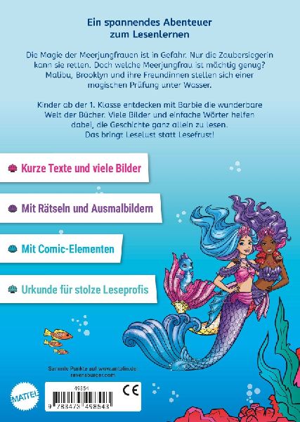 Barbie - Meerjungfrauen-Power: Das magische Turnier - Erstlesebuch zum Lesenlernen
