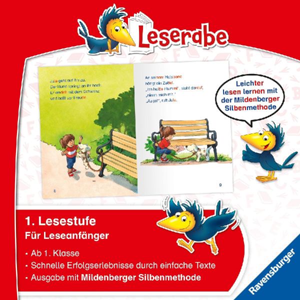 Leserabe mit Mildenberger Silbenmethode - Ein Hund für Jule