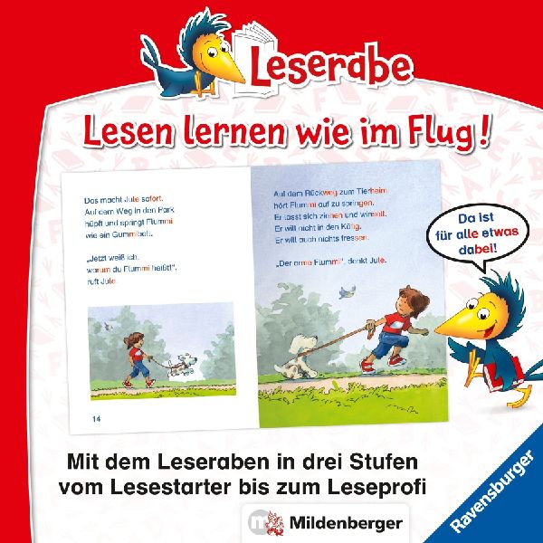 Leserabe mit Mildenberger Silbenmethode - Ein Hund für Jule