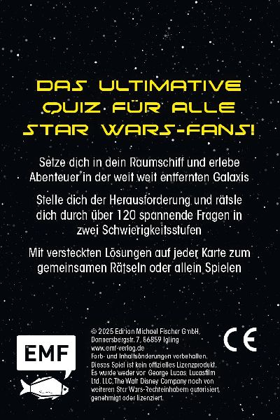 Kartenspiel: Das inoffizielle Quiz für Star Wars-Fans