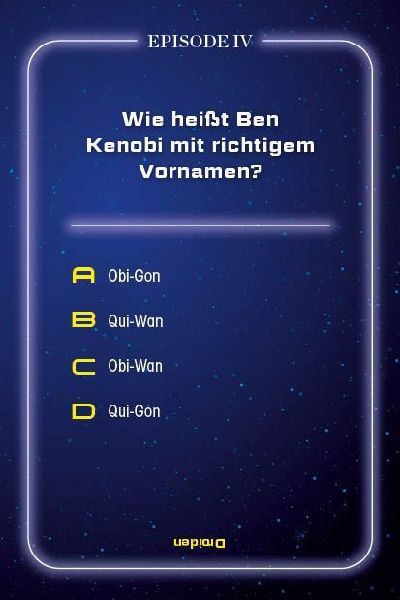 Kartenspiel: Das inoffizielle Quiz für Star Wars-Fans