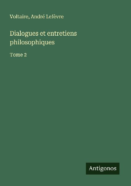 Dialogues et entretiens philosophiques