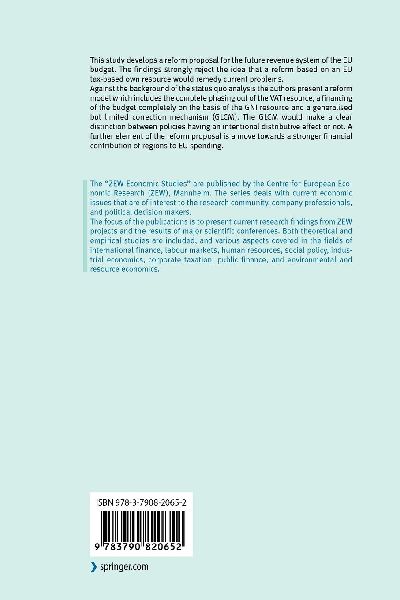 Reform Options for the EU Own Resources System