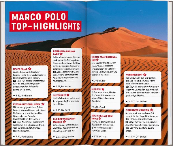 MARCO POLO Reiseführer Namibia