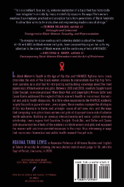 Black Women's Health in the Age of Hip Hop and HIV/AIDS