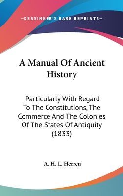 A Manual Of Ancient History