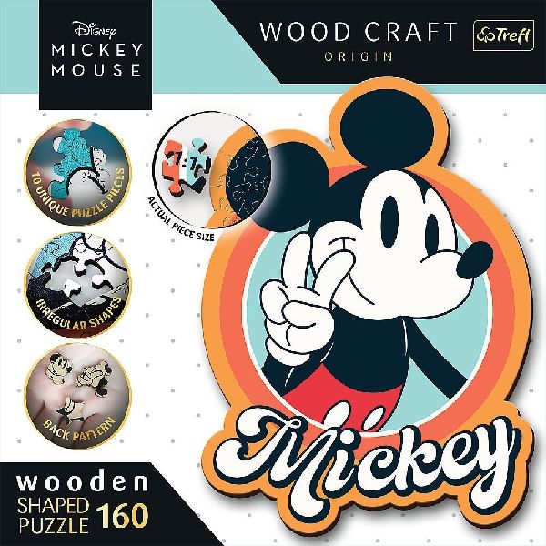 Holz Puzzles - "160" - Disney Retro Mickey Mouse
