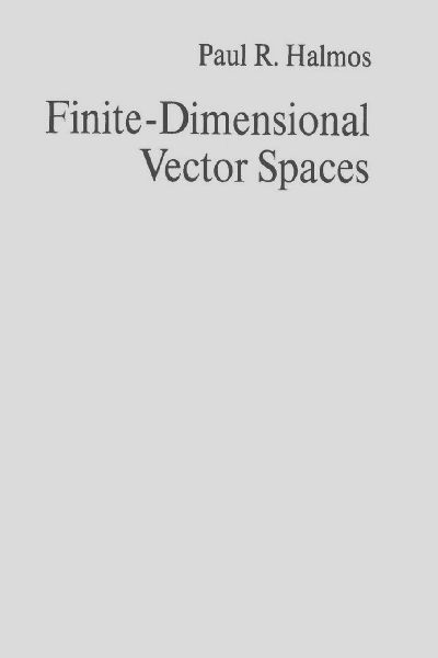 Finite-Dimensional Vector Spaces