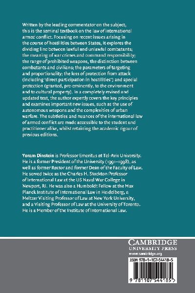 The Conduct of Hostilities under the Law of International Armed             Conflict