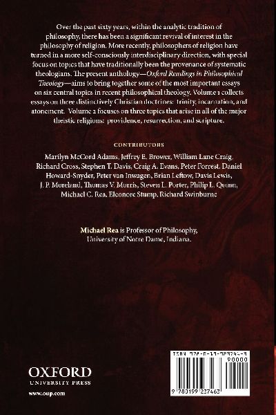 Oxford Readings in Philosophical Theology