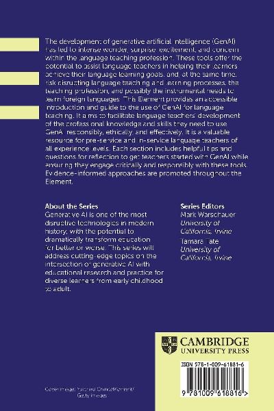 Generative Artificial Intelligence and Language Teaching