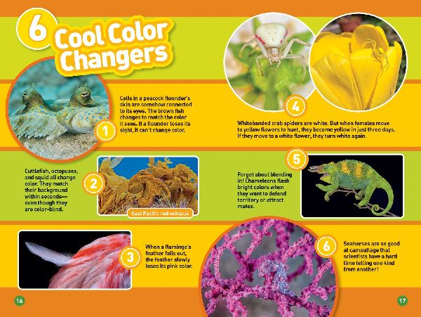 Animals That Change Color (National Geographic Kids Readers, Level 2)