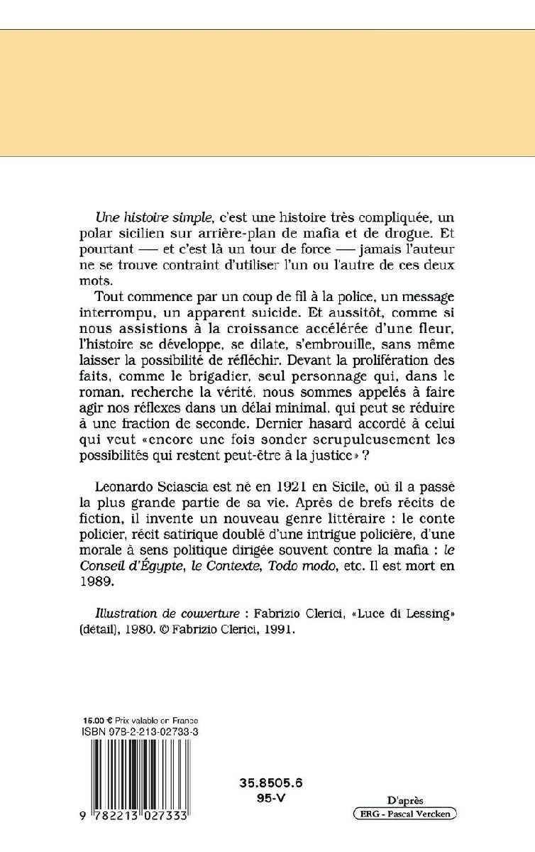 Une histoire simple