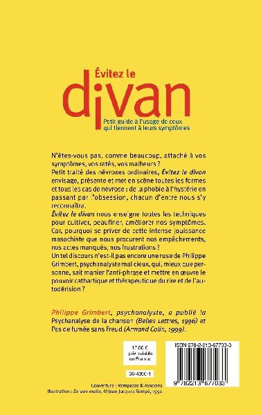 Evitez le divan