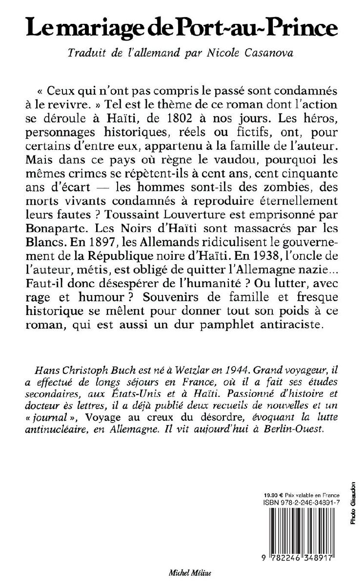 Le mariage de Port-au-Prince