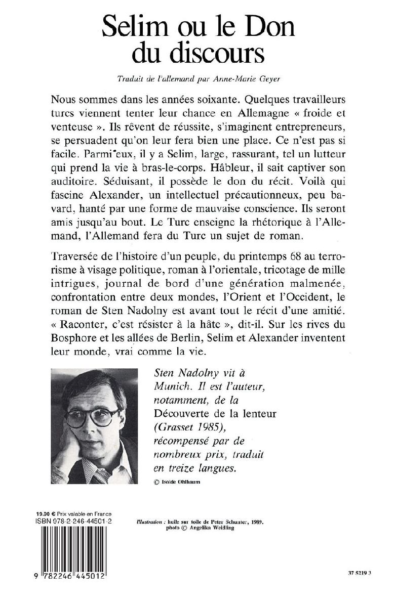 Selim Ou Le Don Du Discours