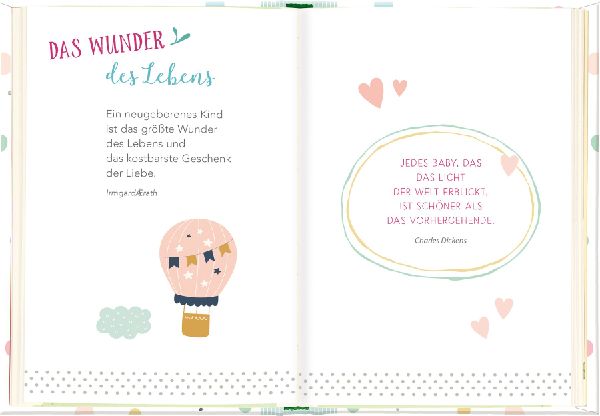 Alles Liebe zur Geburt