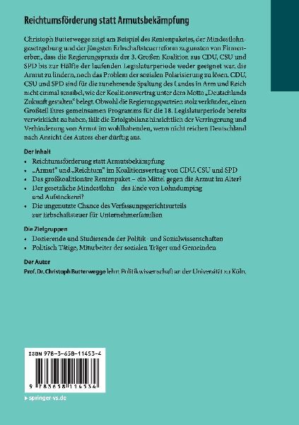Reichtumsförderung statt Armutsbekämpfung