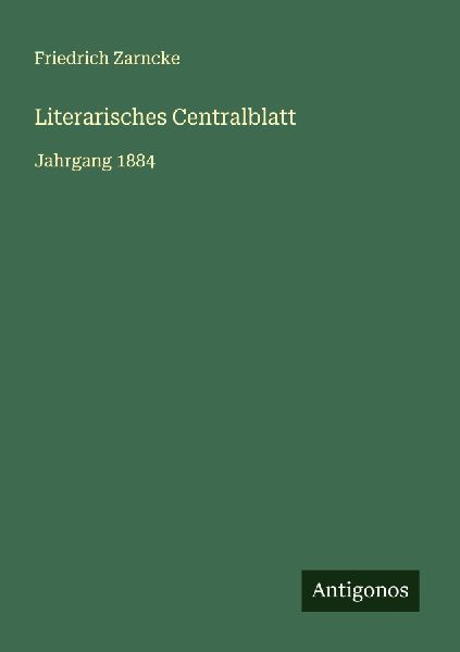 Literarisches Centralblatt