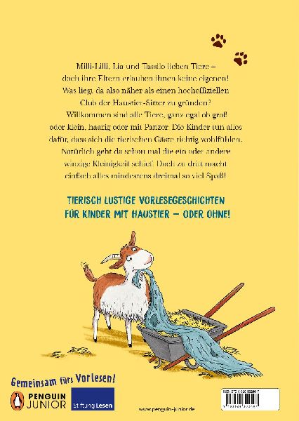 Der supercoole Haustier-Sitter-Club - Lustige Vorlesegeschichten