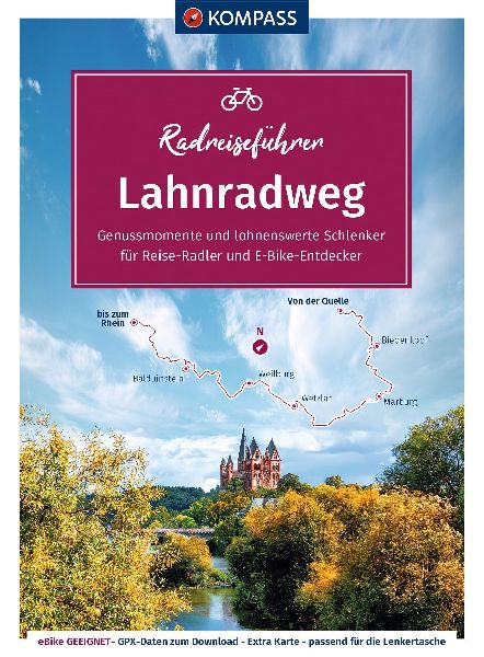 KOMPASS Radreiseführer Lahnradweg